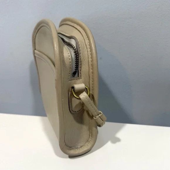 Coach Abbie Vintage 90’s Crossbody Leather Bone off white - Picture 6 of 12